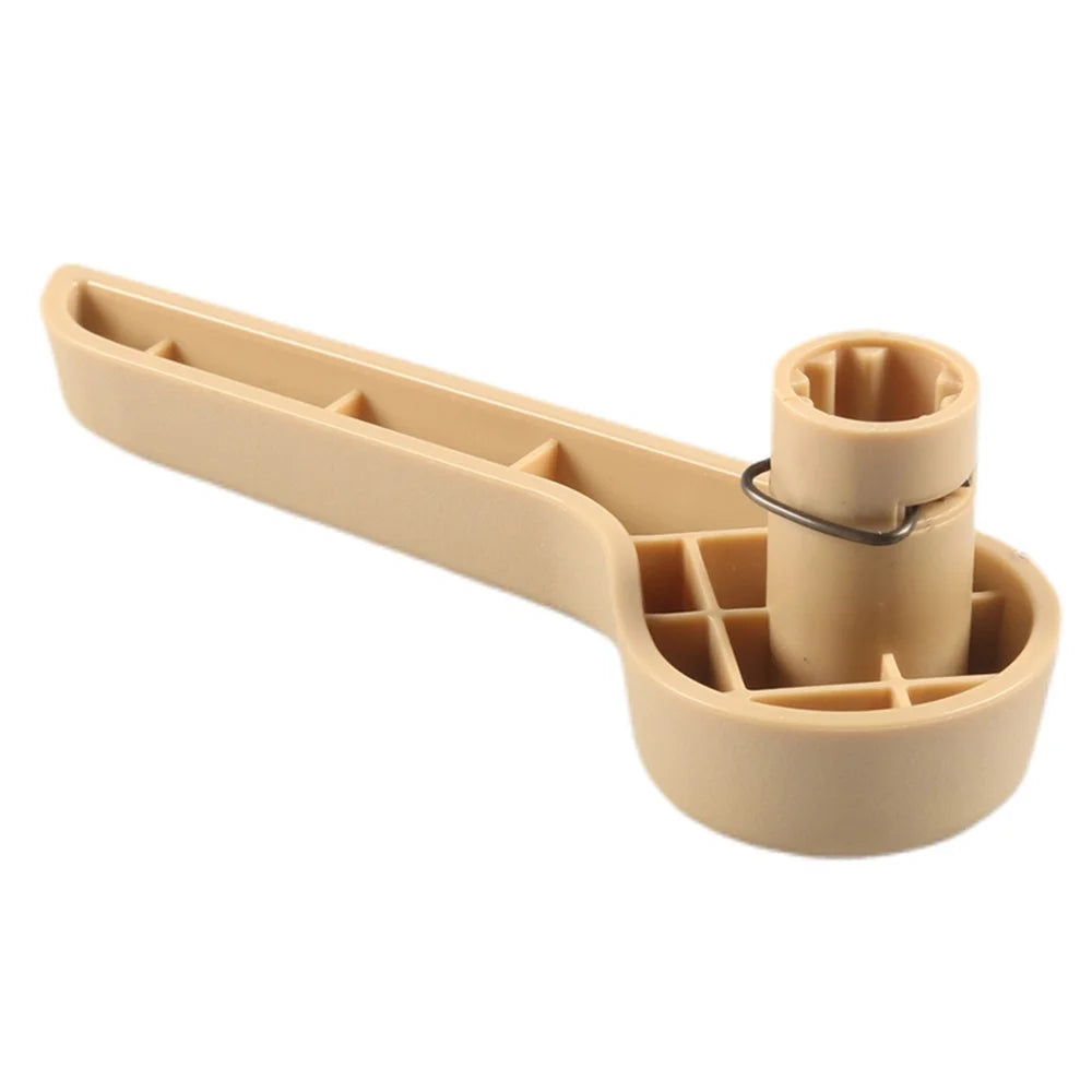 A8487-01 Hard ABS Car Left Seat Adjustment Handle Replacement, OE: 15232594 - Beige - 4