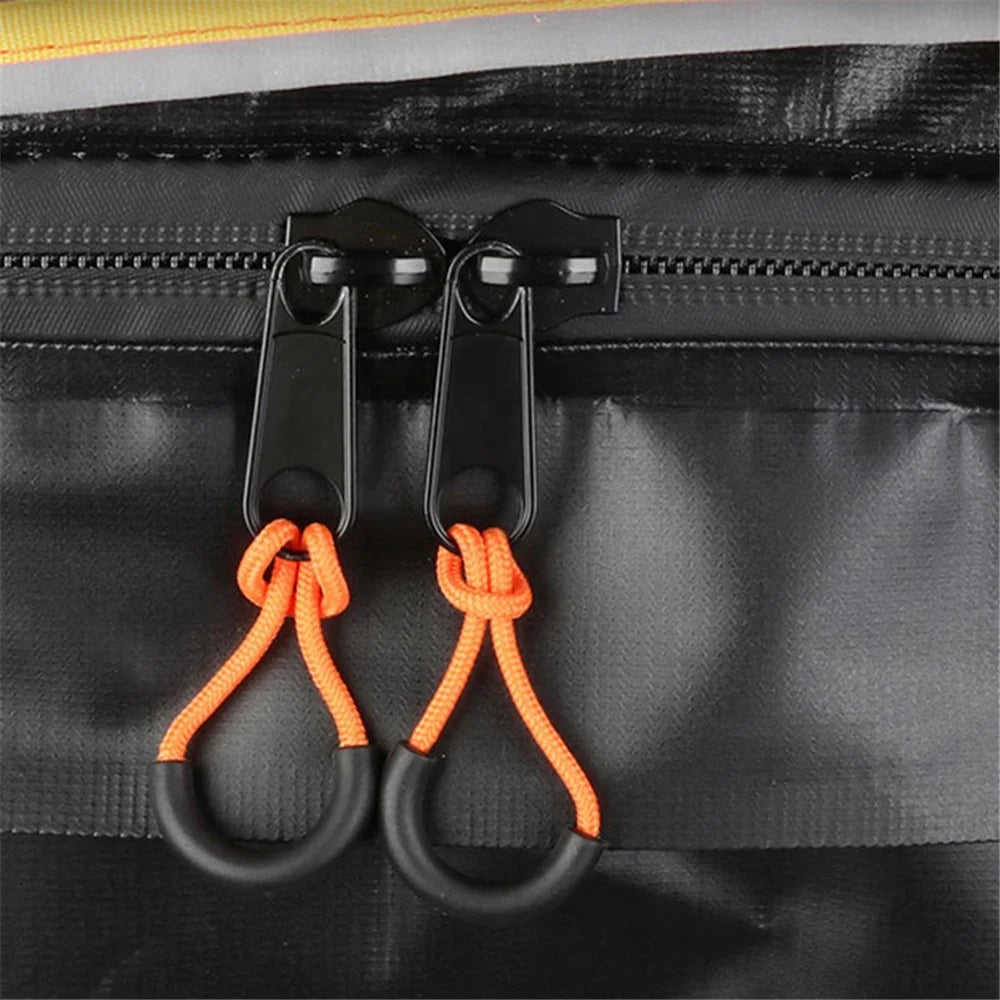 TIROL T26967 20-inch Car SUV Roof Bag 500D PVC Vehicle Roof Luggage Storage Bag Rainproof Cargo Bag - Orange - 6