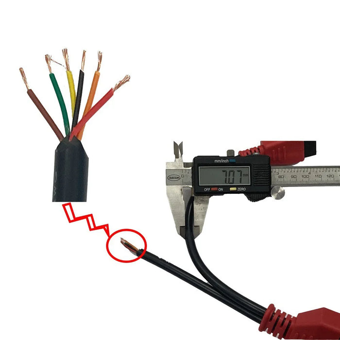 For Chrysler Car 12+8 Pin Security Gateway Diagnostic Device Bypass Adapter Cable - 3