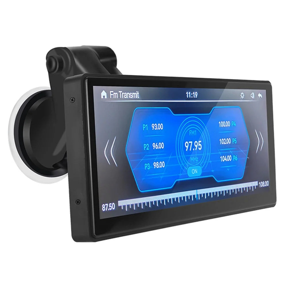W912 10.26-inch HD Video Car Player Portable 360-Degree Rotating Car Monitor Support Mirror Link, TF Card - 1