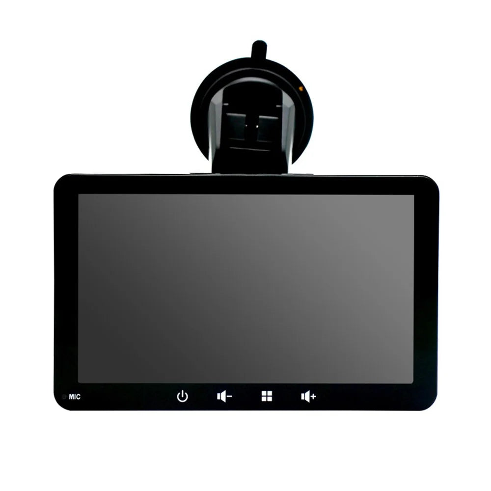W507D 7-inch HD Touch Display Portable Car Play with 12-LED Camera, 2.4GHz WiFi Car Monitor, Suction Holder - 6