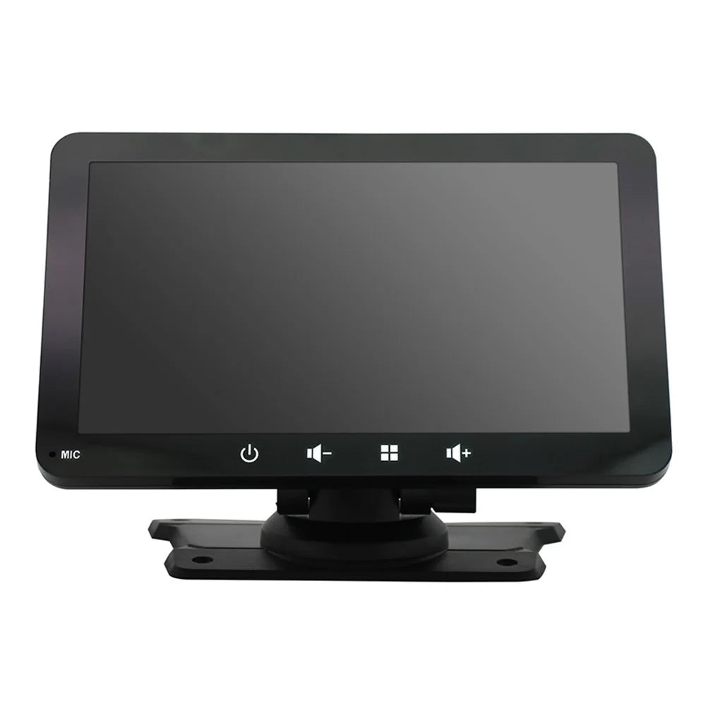W507A 7-inch HD Touch Screen Car Play 2.4GHz WiFi Potable Car Stereo with Mirror Link Android Auto, Flat Stand - 2