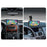 W508B 9.36-inch Display Car Play with 2 Mount Stand, Mirror Link Portable Car Stereo Support Bluetooth, USB-Disk, TF Card - 4