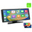 W508B 9.36-inch Display Car Play with 2 Mount Stand, Mirror Link Portable Car Stereo Support Bluetooth, USB-Disk, TF Card - 5