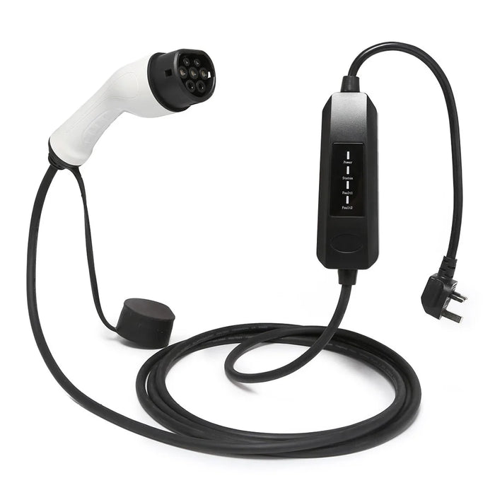 UK Plug 13A Portable Charger with 10m Cable for New Energy Electric Vehicle - 2