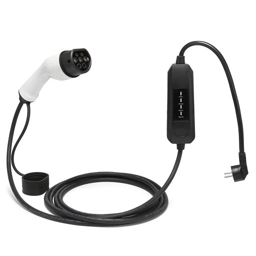 EU Plug 5m Cable Portable Charger for New Energy Electric Vehicle - 13A - 1
