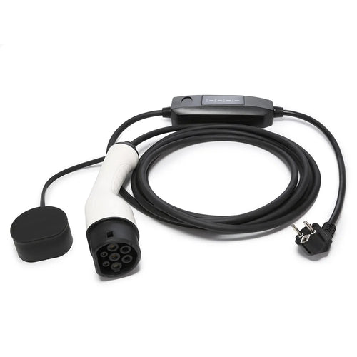 EU Plug 10m Cable Portable Charger New Energy Electric Vehicle Charging Gun - 13A - 1