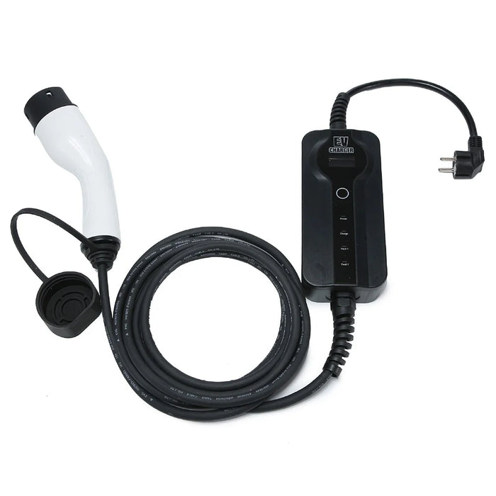 EU Plug 3.5KW 5m Cable 16A Portable Charger for New Energy Electric Vehicle - 2