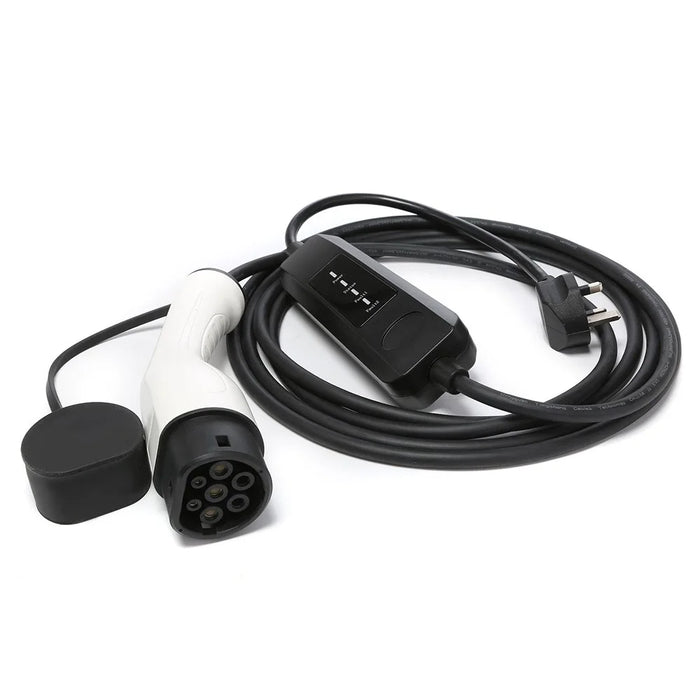 5m Cable Portable EV Charger 13A Electric Car Charging Station UK Plug Adapter - 4