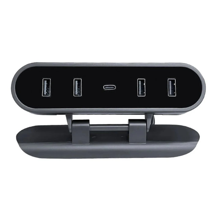 TSL319 For Model 3 / Y Under Screen Car USB+Type-C Hub Charging Dock Station - 1