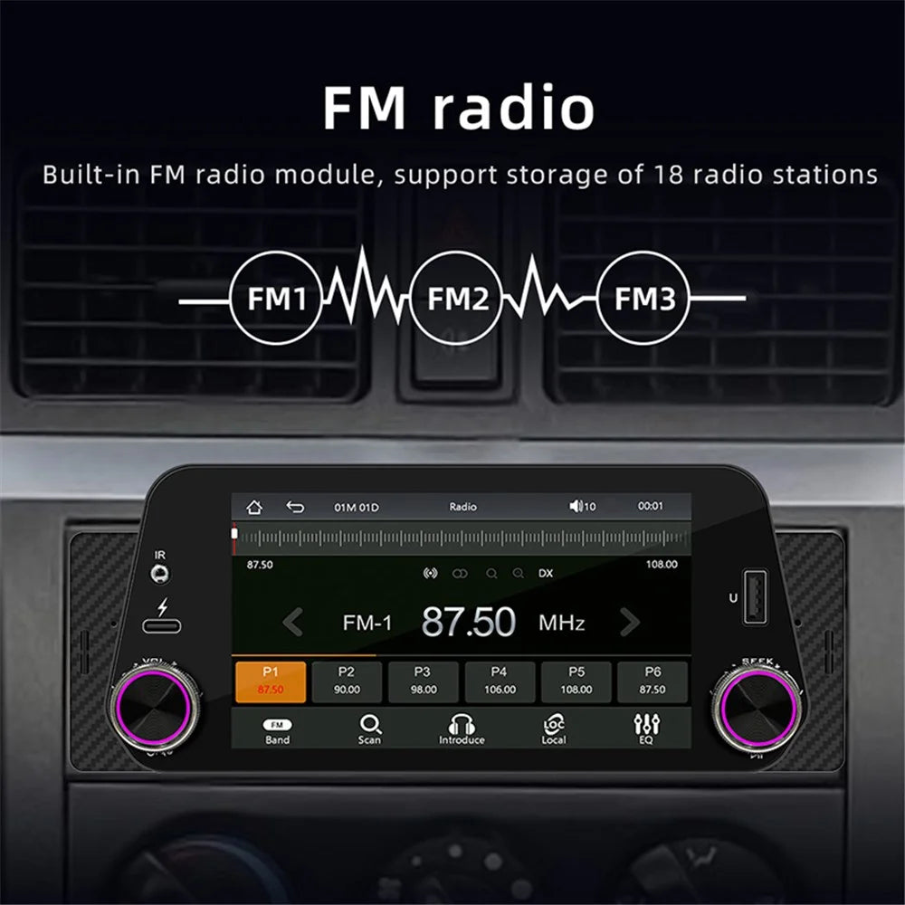 F152W 5-inch Car MP5 Player Wireless CarPlay Android Auto Reverse Image Display - 4