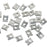 A7625 120PCS 4 Sizes Manganese Steel Car U Nut Clips Replacement Parts - 3