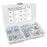 A7624 80Pcs Assorted M4 / M5 / M6 Car U Nuts Manganese Steel U-shaped Clip Nut Kit - 1
