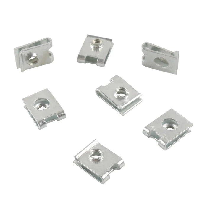 A7624 80Pcs Assorted M4 / M5 / M6 Car U Nuts Manganese Steel U-shaped Clip Nut Kit - 5