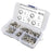 A7748 200Pcs Assorted 12# 10# 8# 6# 1 / 4" 304 Stainless Steel Flat Washers - 1