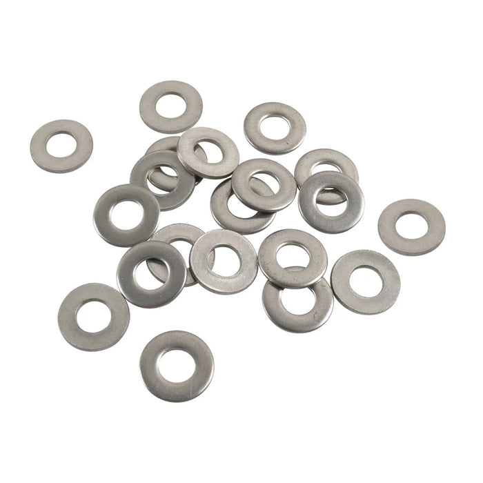 A7748 200Pcs Assorted 12# 10# 8# 6# 1 / 4" 304 Stainless Steel Flat Washers - 4