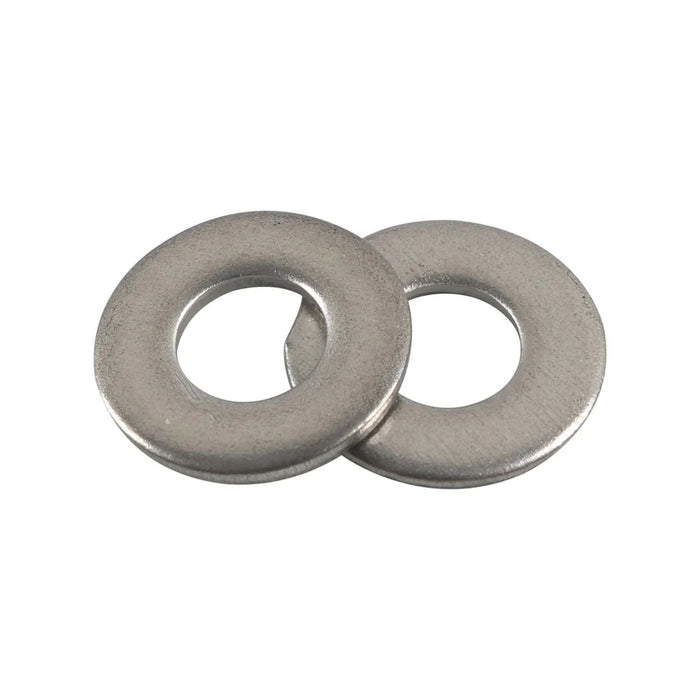 A7748 200Pcs Assorted 12# 10# 8# 6# 1 / 4" 304 Stainless Steel Flat Washers - 5