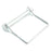 A8062 5Pcs Shaft Locking Lock Pin Square Safety Wire Coupler Retainer with Chain - 4