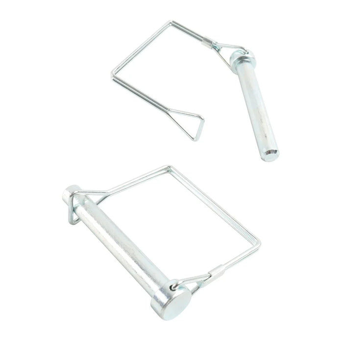 A8062 5Pcs Shaft Locking Lock Pin Square Safety Wire Coupler Retainer with Chain - 5