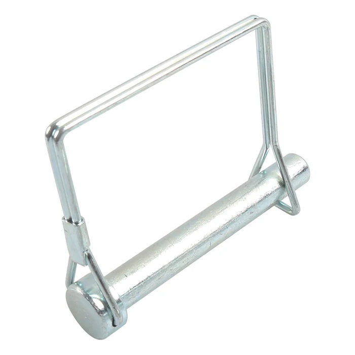 A8062 5Pcs Shaft Locking Lock Pin Square Safety Wire Coupler Retainer with Chain - 6