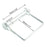 A8062 5Pcs Shaft Locking Lock Pin Square Safety Wire Coupler Retainer with Chain - 7