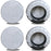 4PCS Oxford Cloth Sleeve 91-99CMx36CM Wheel Car SUV Tire Cover Bag for 36-39 inch Tire - Silver - 1