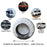 4PCS SUV 83-89CMx34CM Wheel Dust Cover Oxford Cloth Car Tire Sleeve Bag - Silver - 6