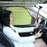 Car Window Sun Shade UV Protection Adjustable Auto Window Shade with Suction Cup - Green - 2