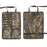 2Pcs / Set 600D Oxford Cloth Camouflage Car Seat Back Hanging Storage Bag - Style 2 Camouflage - 1