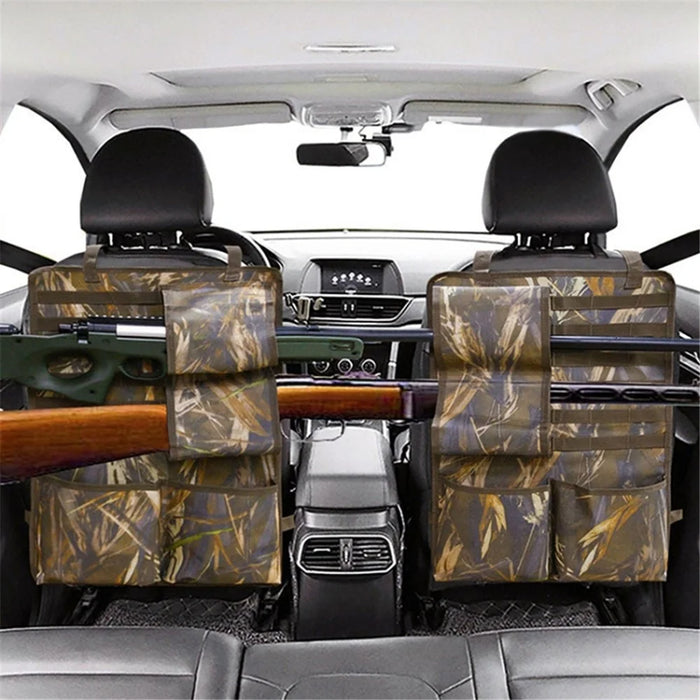 2Pcs / Set 600D Oxford Cloth Camouflage Car Seat Back Hanging Storage Bag - Style 2 Camouflage - 4