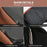 Universal Car Gear Shift Knob Cover Anti-slip PU Leather Protective Cover - Black+Brown - 4