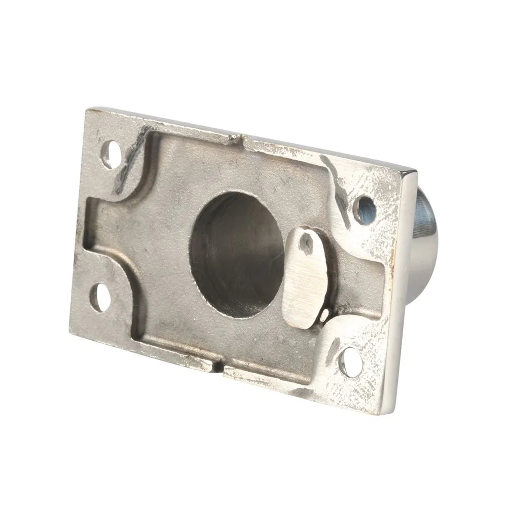 A8767 90-Degree Square Tube Base Stainless Steel 316 Hardware Accessories for Boats, Yachts - 5