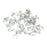 A8243 50Pcs 2# Car Interior Trim Clips Carbon Steel Moulding Fastener, with Plastic Box - 1