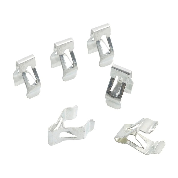 A8243 50Pcs 2# Car Interior Trim Clips Carbon Steel Moulding Fastener, with Plastic Box - 2
