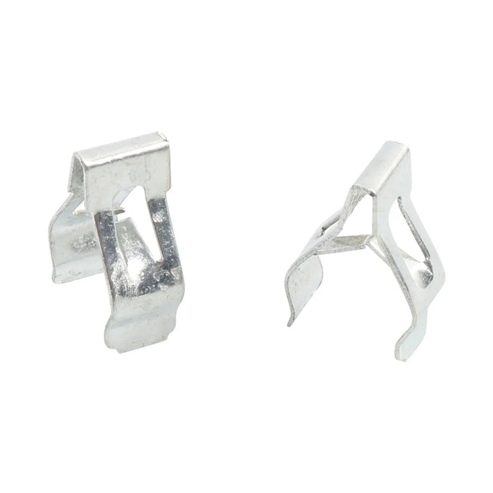 A8243 50Pcs 2# Car Interior Trim Clips Carbon Steel Moulding Fastener, with Plastic Box - 4