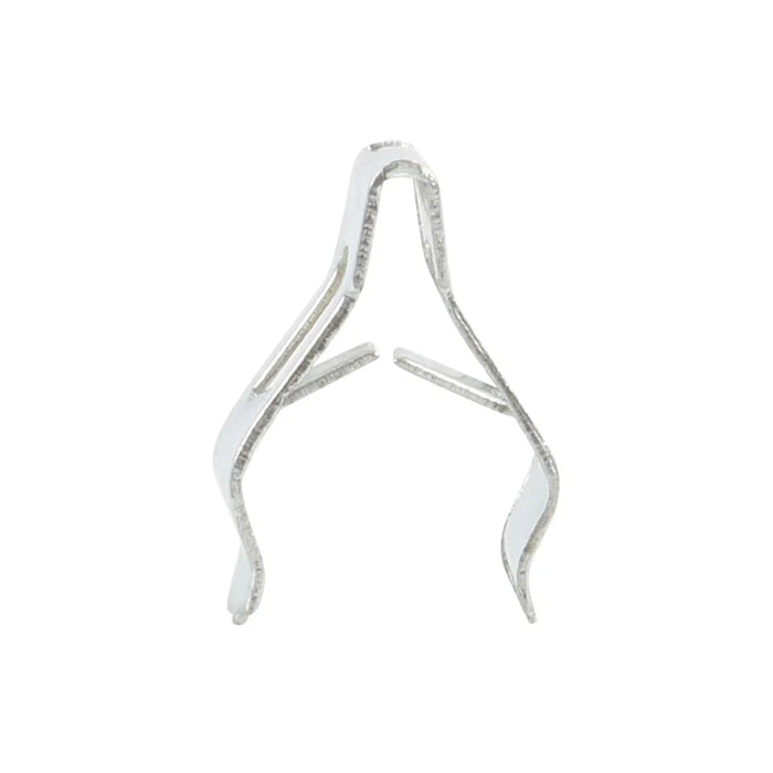 A8243 50Pcs 2# Car Interior Trim Clips Carbon Steel Moulding Fastener, with Plastic Box - 5