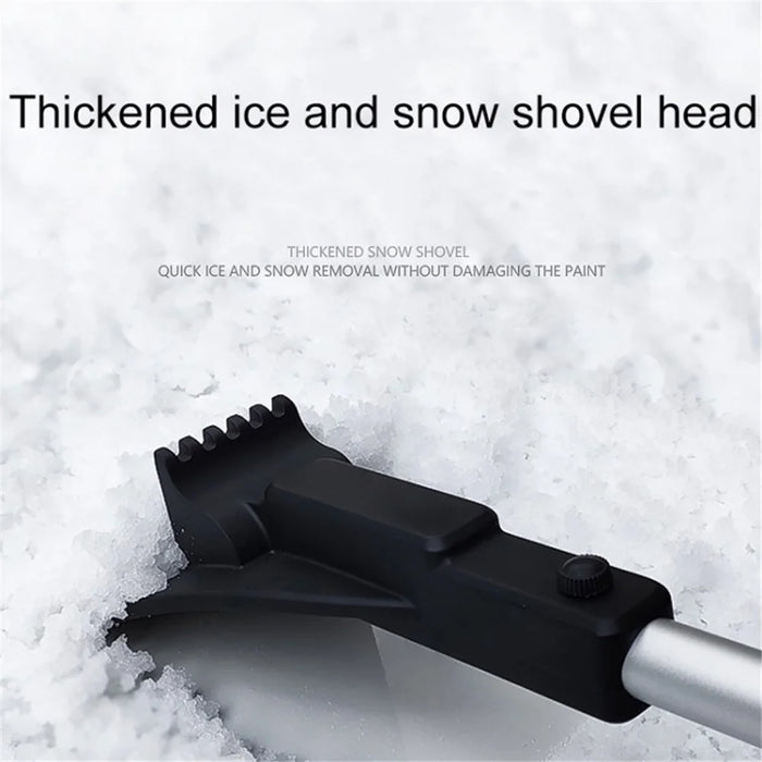 Telescopic Car Snow Shovel Defrost Deicing Brush Cleaning Tool (Standard Version) - 5