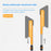 Telescopic Car Snow Shovel Defrost Deicing Brush Cleaning Tool (with Light) - 3