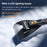 Telescopic Car Snow Shovel Defrost Deicing Brush Cleaning Tool (with Light) - 7