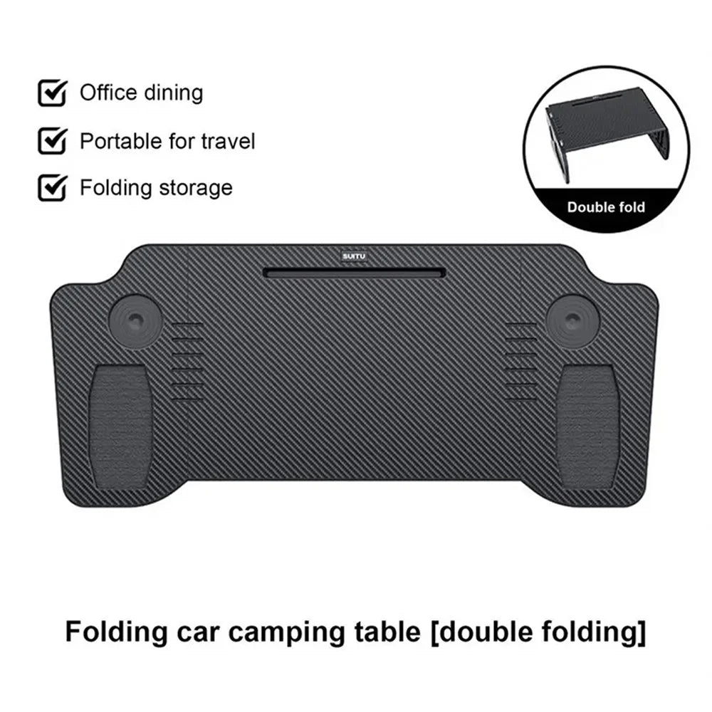 SUITU ST-3605 Foldable Tray for Tesla Model 3 Model Y Table Desk for Laptop Working Food Dine - 4