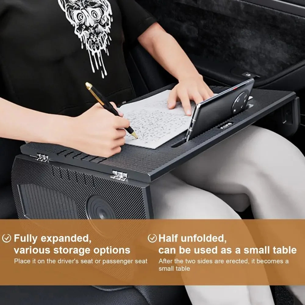 SUITU ST-3605 Foldable Tray for Tesla Model 3 Model Y Table Desk for Laptop Working Food Dine - 5