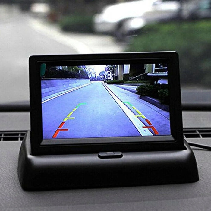 RH-312 4.3-inch TFT Folding Car Backup Monitor Display Reversing Parking Camera Kit - 7
