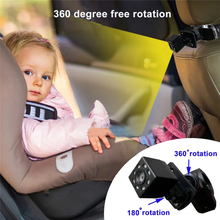 RH-B03 5.0 Inch Display Screen Baby Car Monitor Camera for Baby Rear Facing Seat - 7