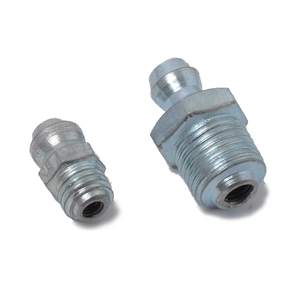 A0829 50Pcs Straight and Angled Hydraulic Grease Fitting Assortment Kit - 7