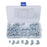 A0828 80Pcs 45 / 90 Degree Angled and Straight Hydraulic Grease Fitting Assort Kit - 1
