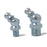A0828 80Pcs 45 / 90 Degree Angled and Straight Hydraulic Grease Fitting Assort Kit - 4