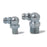 A0828 80Pcs 45 / 90 Degree Angled and Straight Hydraulic Grease Fitting Assort Kit - 6