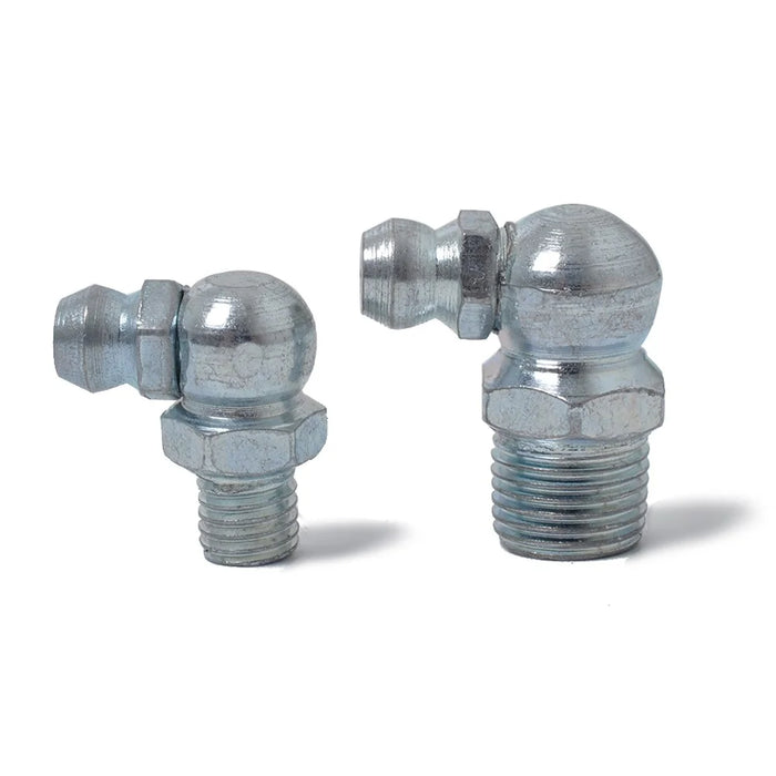 A0828 80Pcs 45 / 90 Degree Angled and Straight Hydraulic Grease Fitting Assort Kit - 6