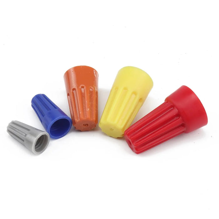A0818 320Pcs PVC Insulated Wire Connector Twist Nuts Caps Assortment Kit - 4