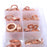 A0395 200Pcs / Set Copper Sealing Washers Flat Rings Gaskets with Plastic Box - 6